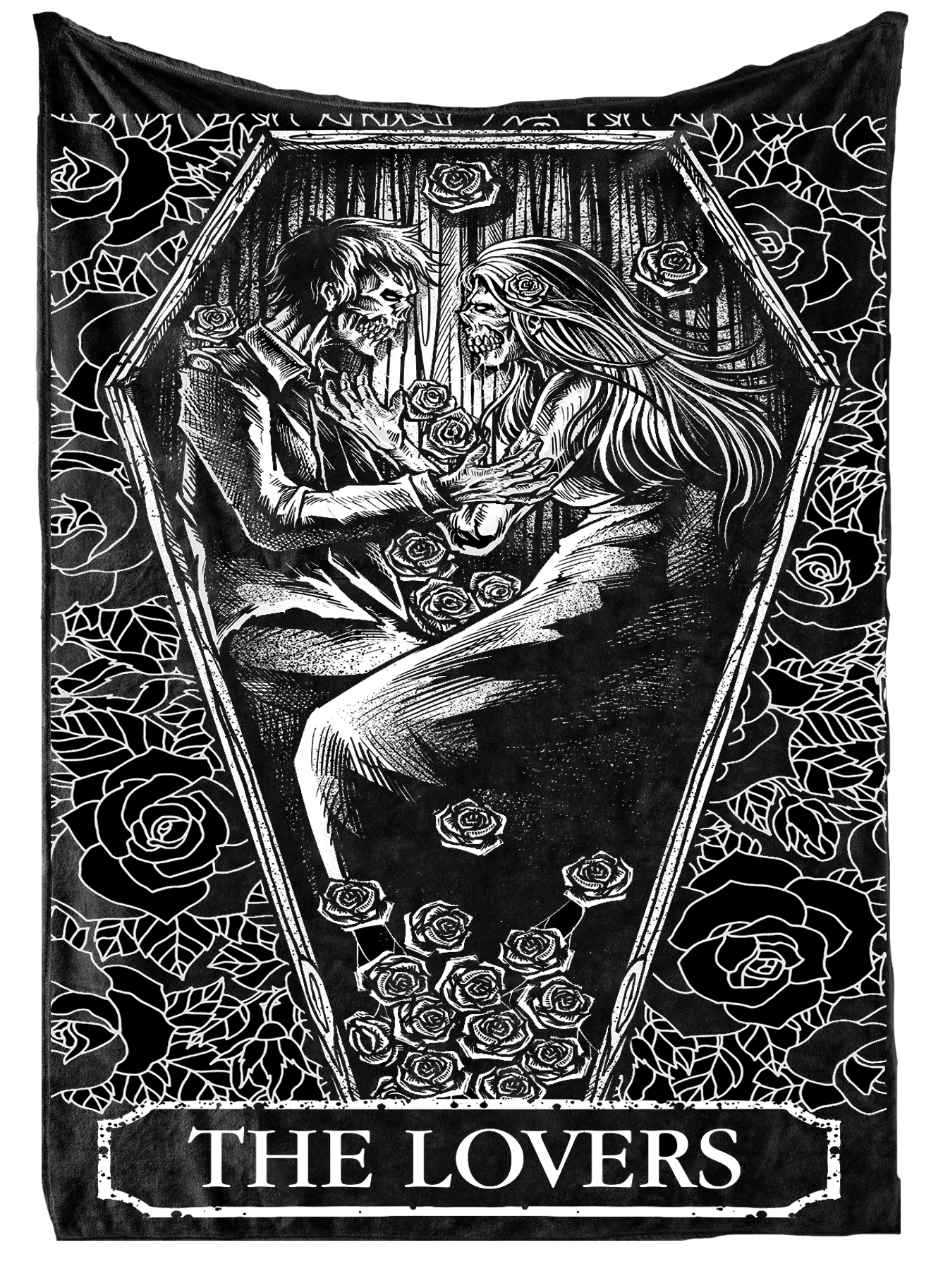 The Lovers Fleece Blanket