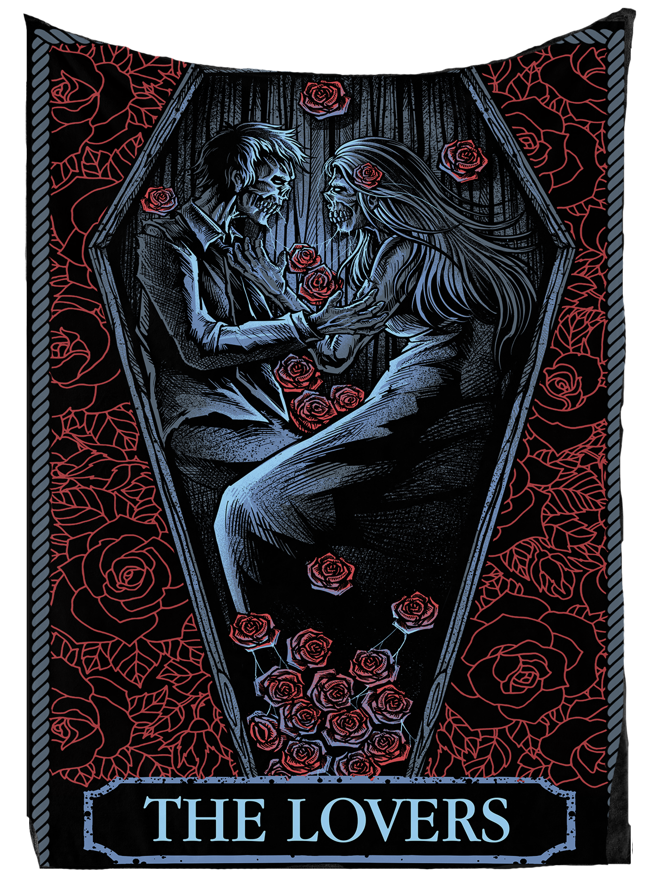 The Lovers (Color) Fleece Blanket