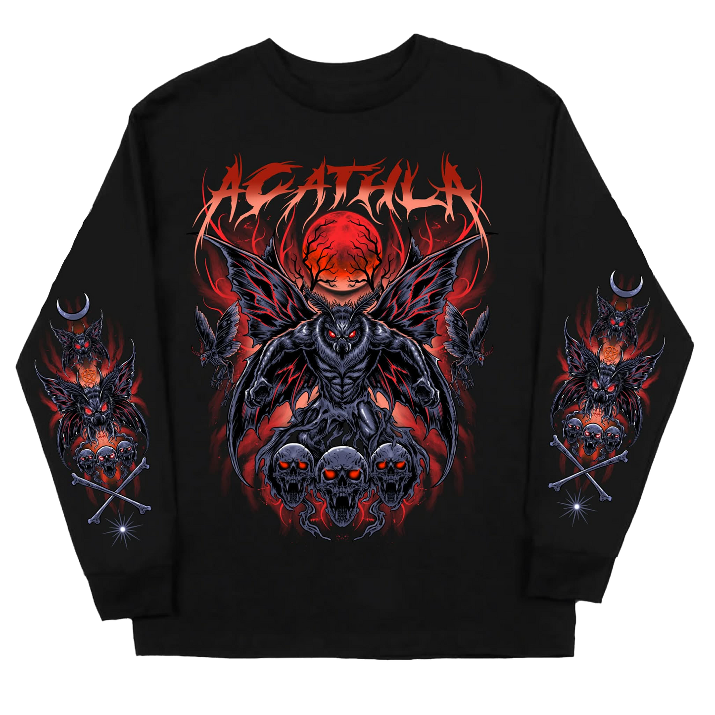 Acathla Mothman Long sleeve