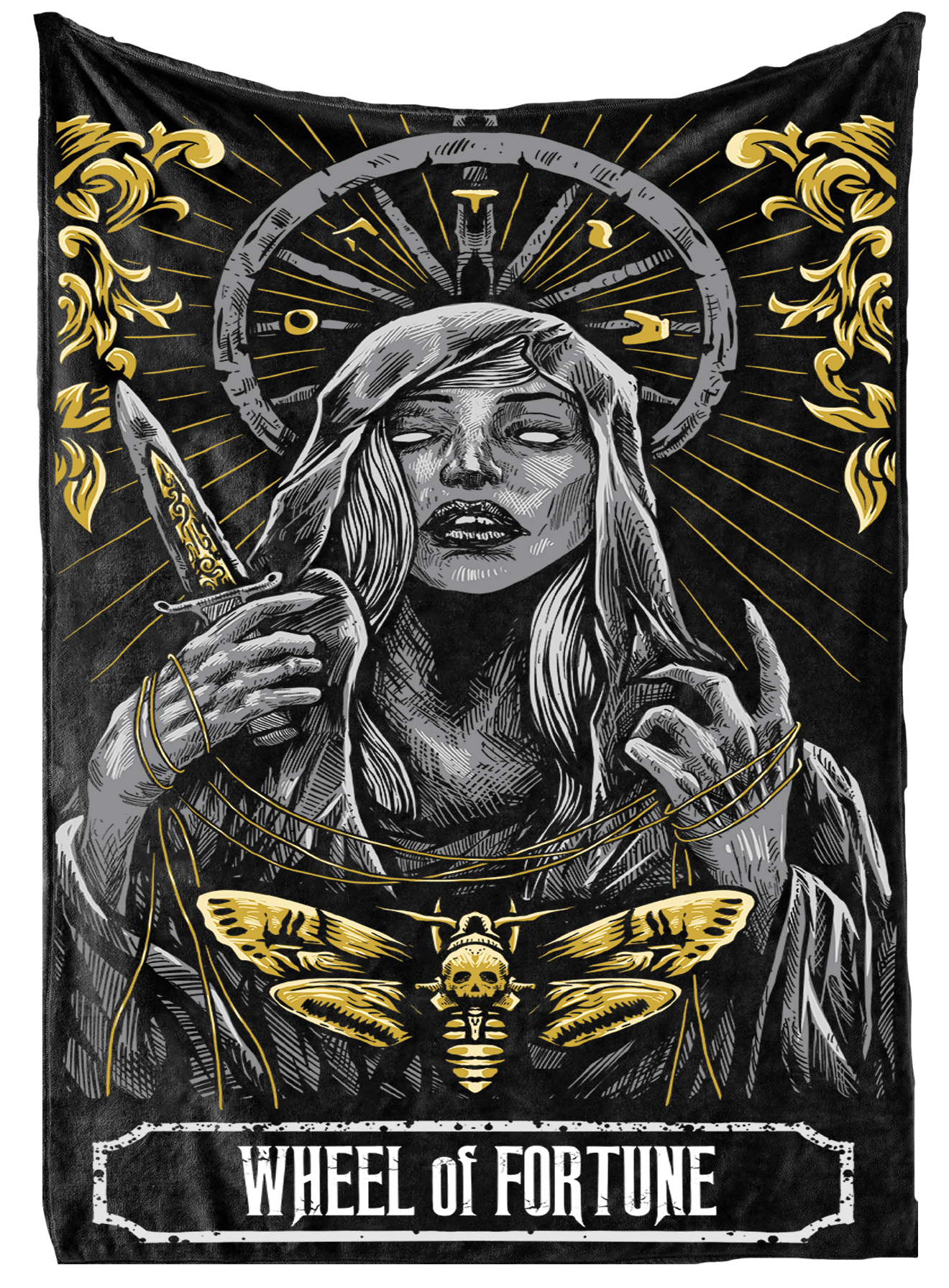 Wheel of Fortune Fleece Blanket