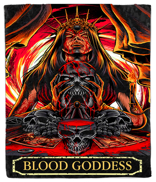 Blood Goddess Fleece Blanket