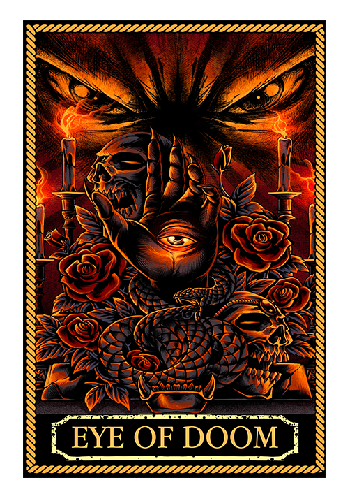 Eye OF Doom 11x17 Print