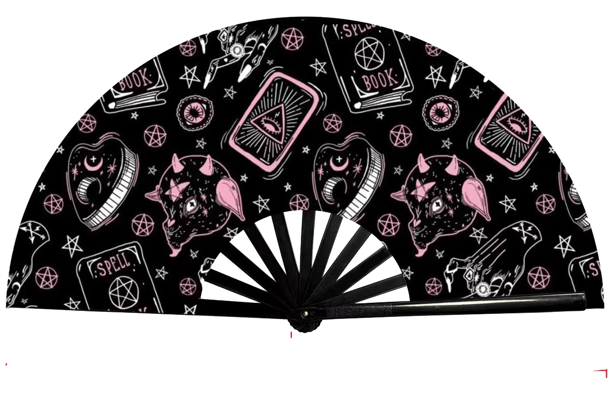 Pink Bamboo fan