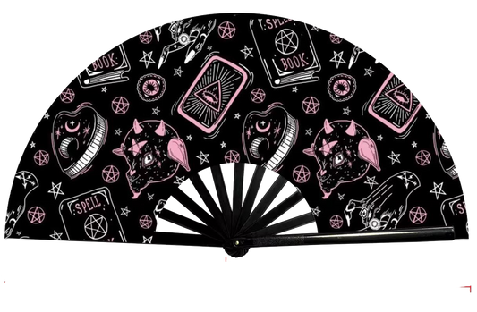 Pink Bamboo fan