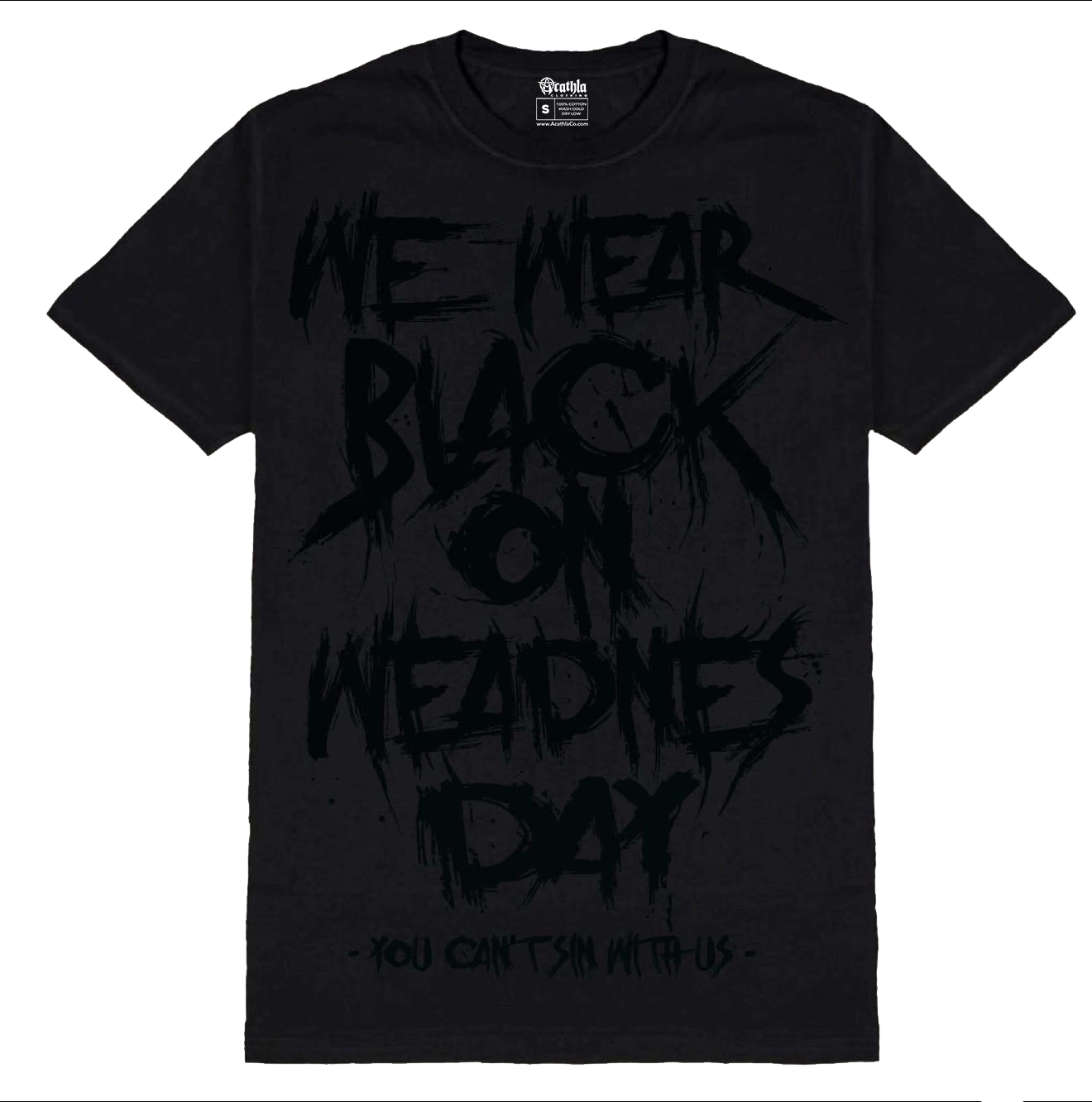 We Wear Black On Wednesdays