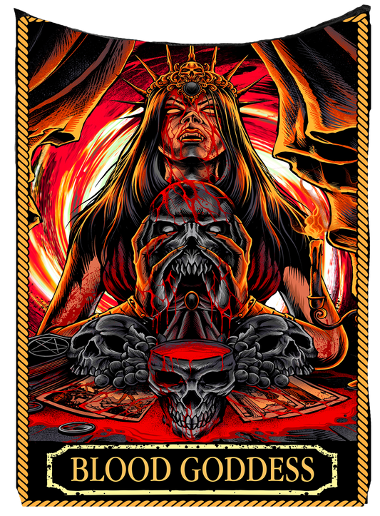 Blood Goddess Fleece Blanket