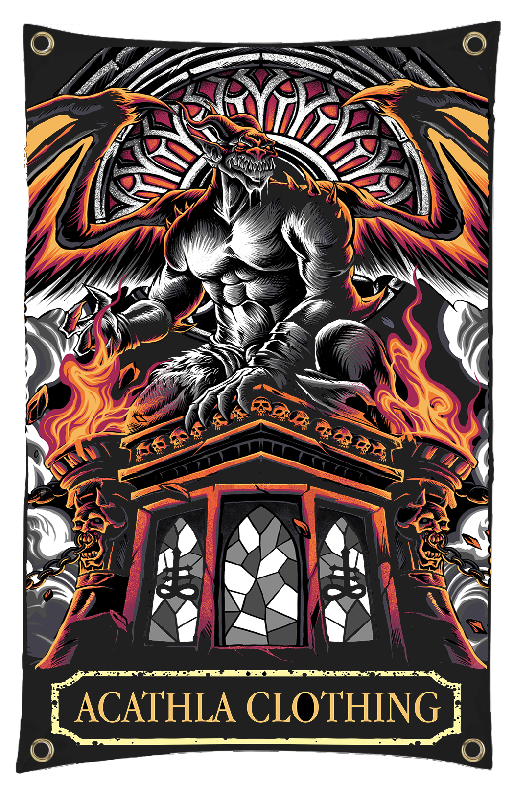 Acathla Demon Banner