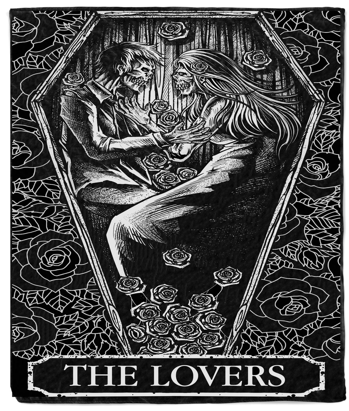 The Lovers Fleece Blanket