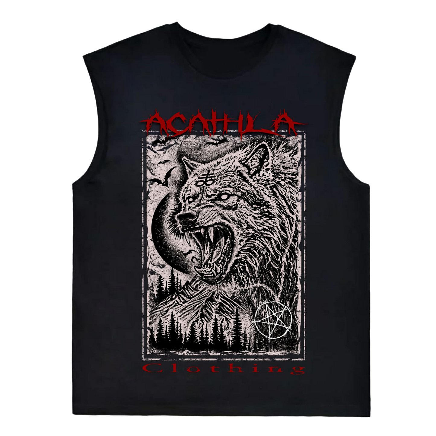 Wolf Muscle Tank