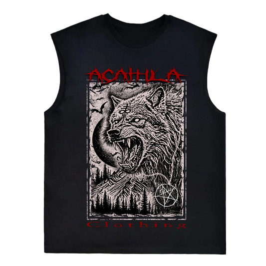 Wolf Muscle Tank