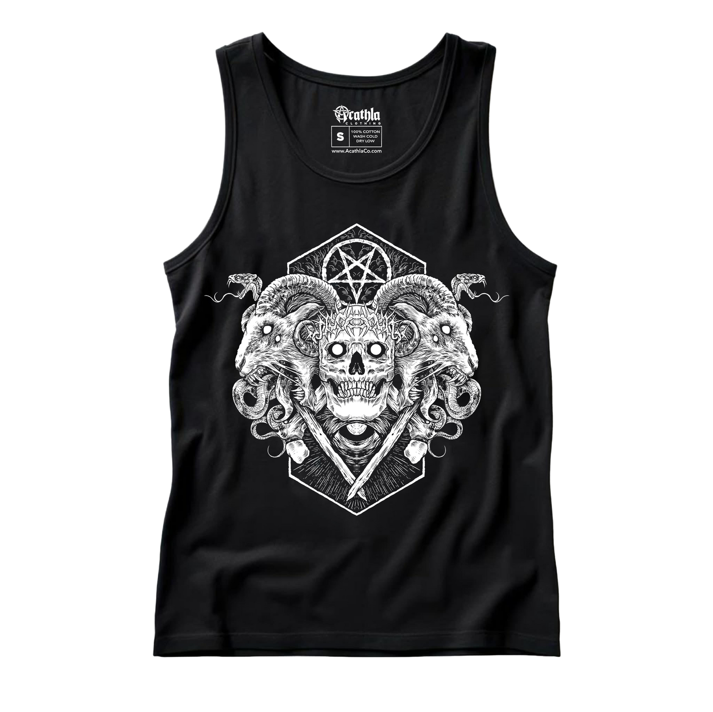 Acathla Skull-Goat Tank