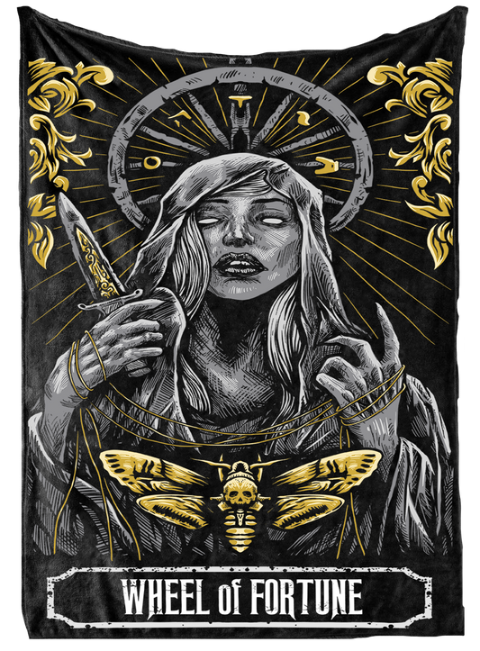 Wheel of Fortune Fleece Blanket